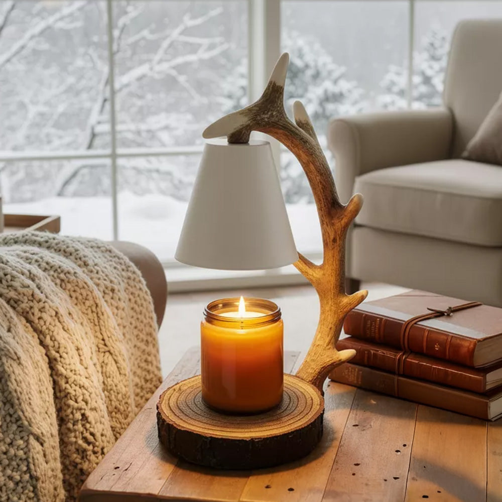 Warmer Caribou - Antler Candle Warmer Lamp