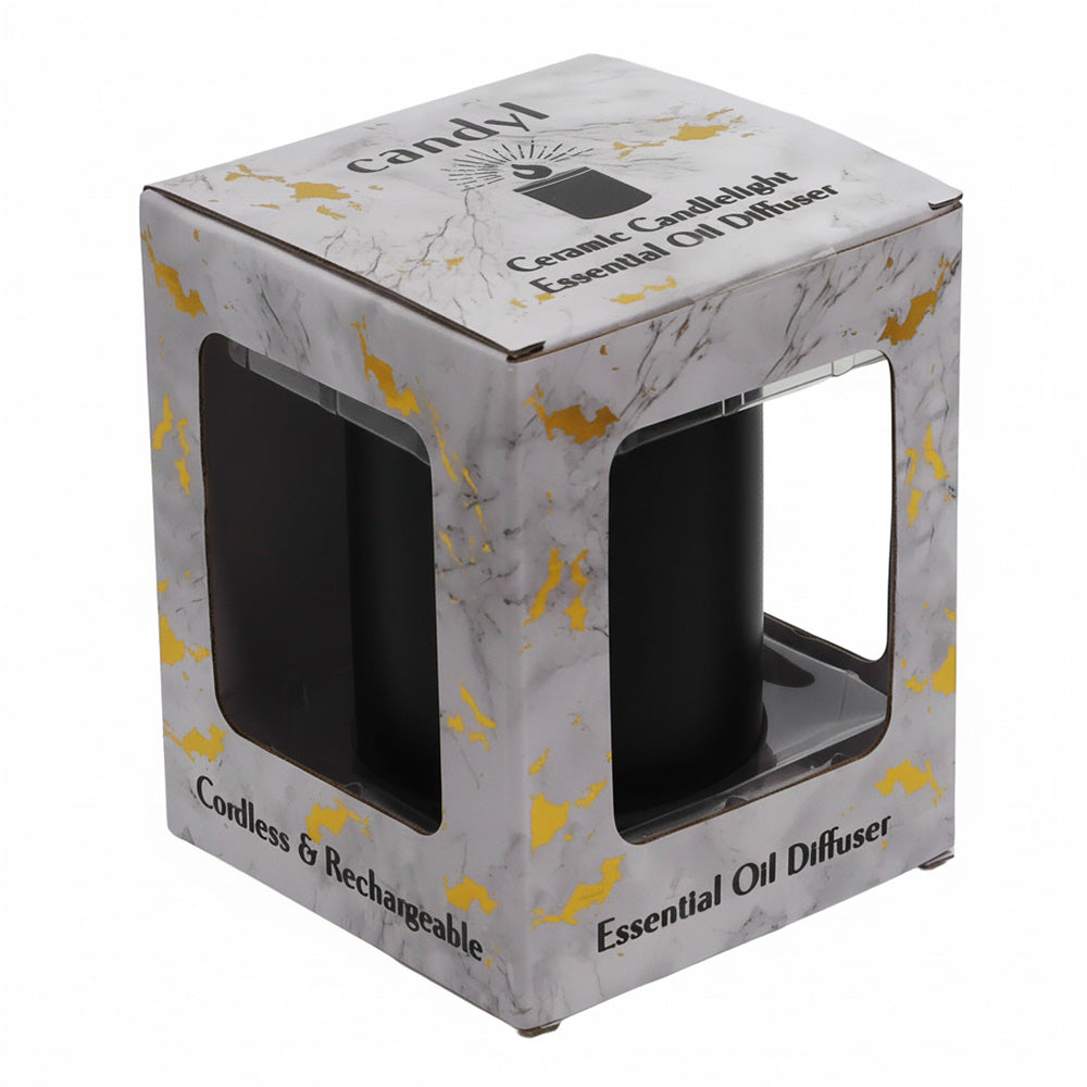 Candyl Classic Diffuser Light Wood Black Ceramic