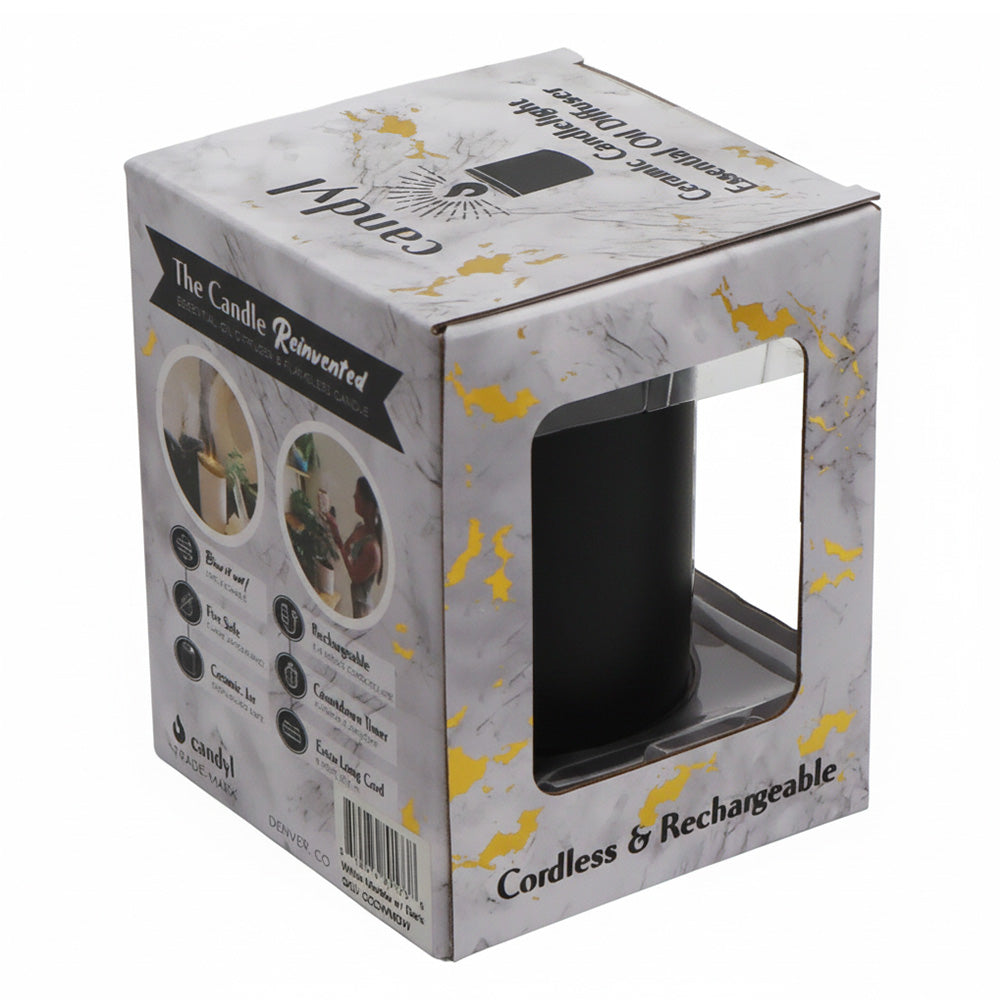 Candyl Classic Diffuser Light Wood Black Ceramic