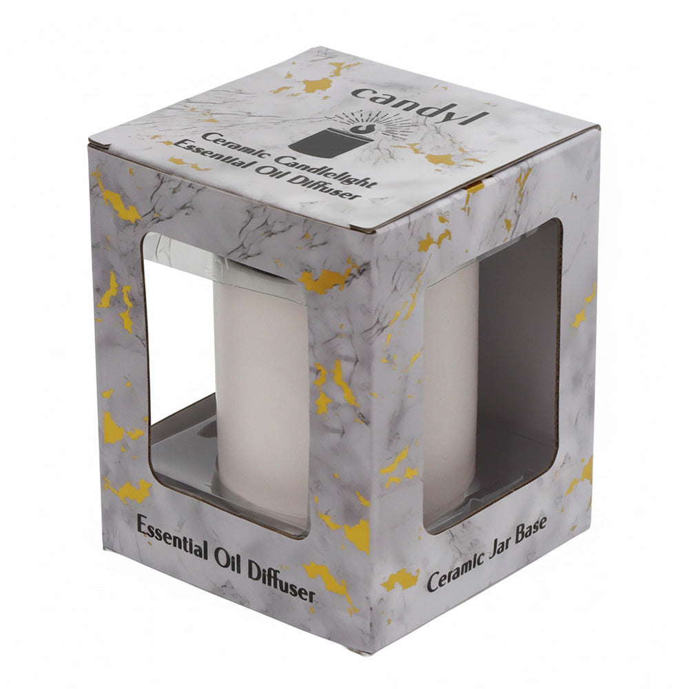 Candyl Classic Diffuser Light Wood White Ceramic