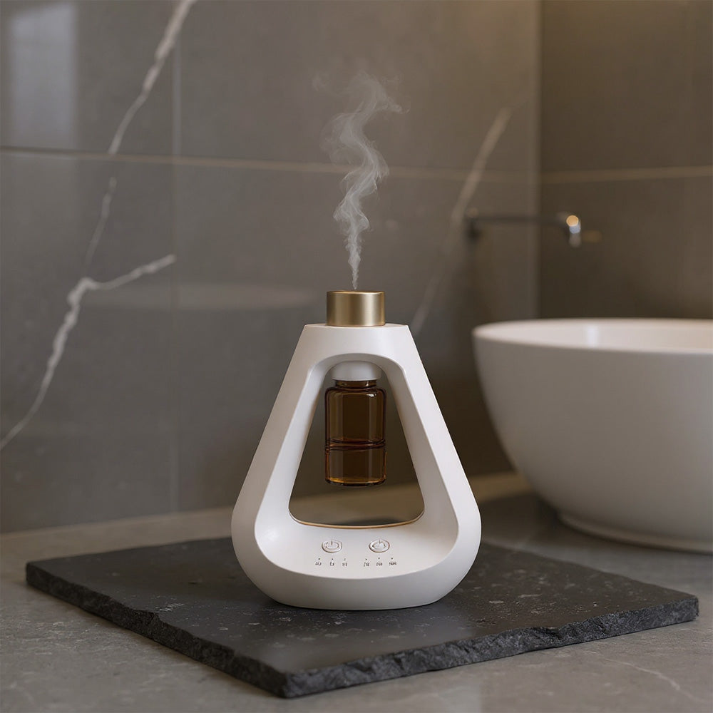 Delta Portable Nebulizing Essential Oil Diffuser - White