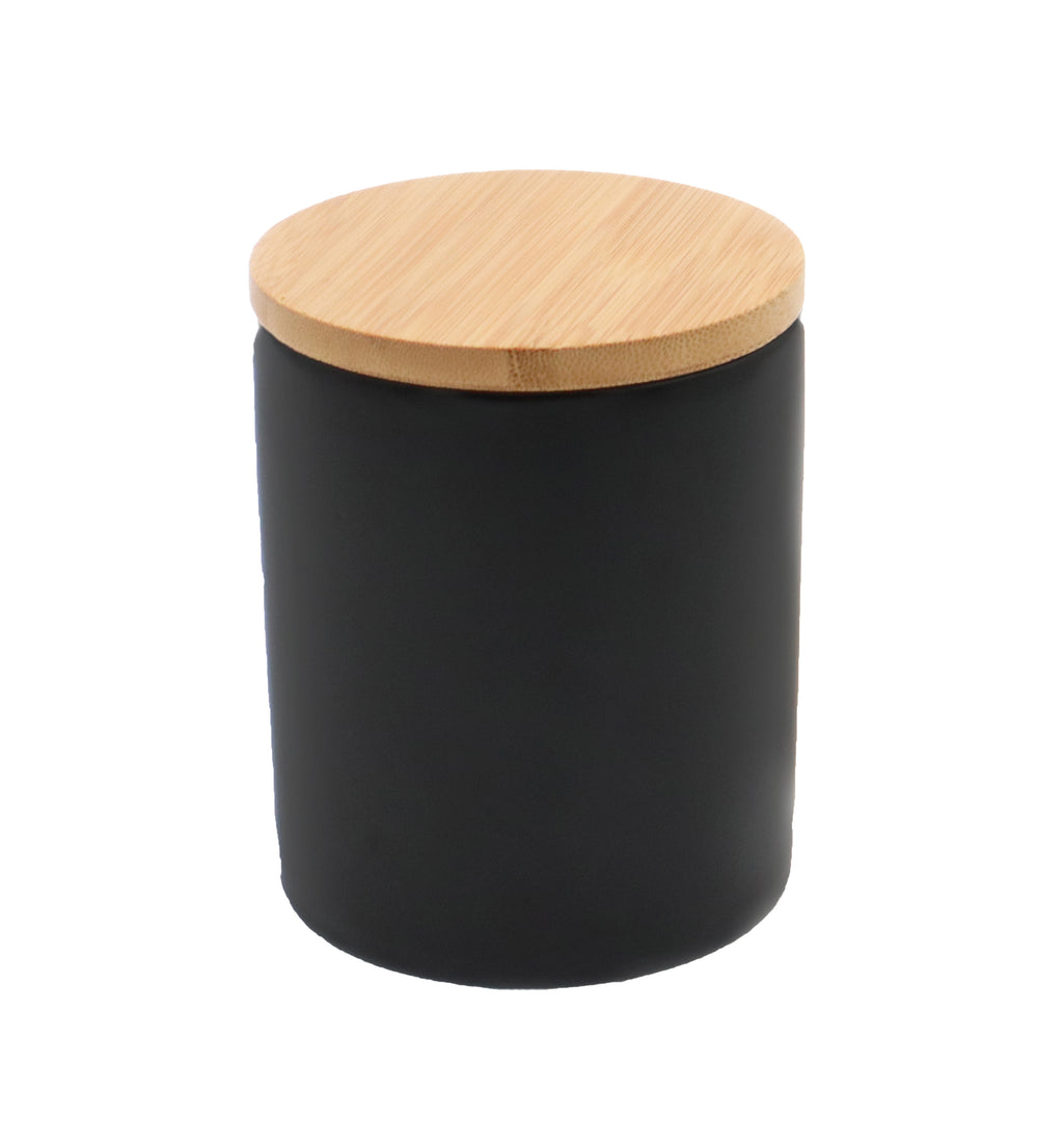 Ceramic Jar with Bamboo Lid 16oz 500ml Candle Making Vessel