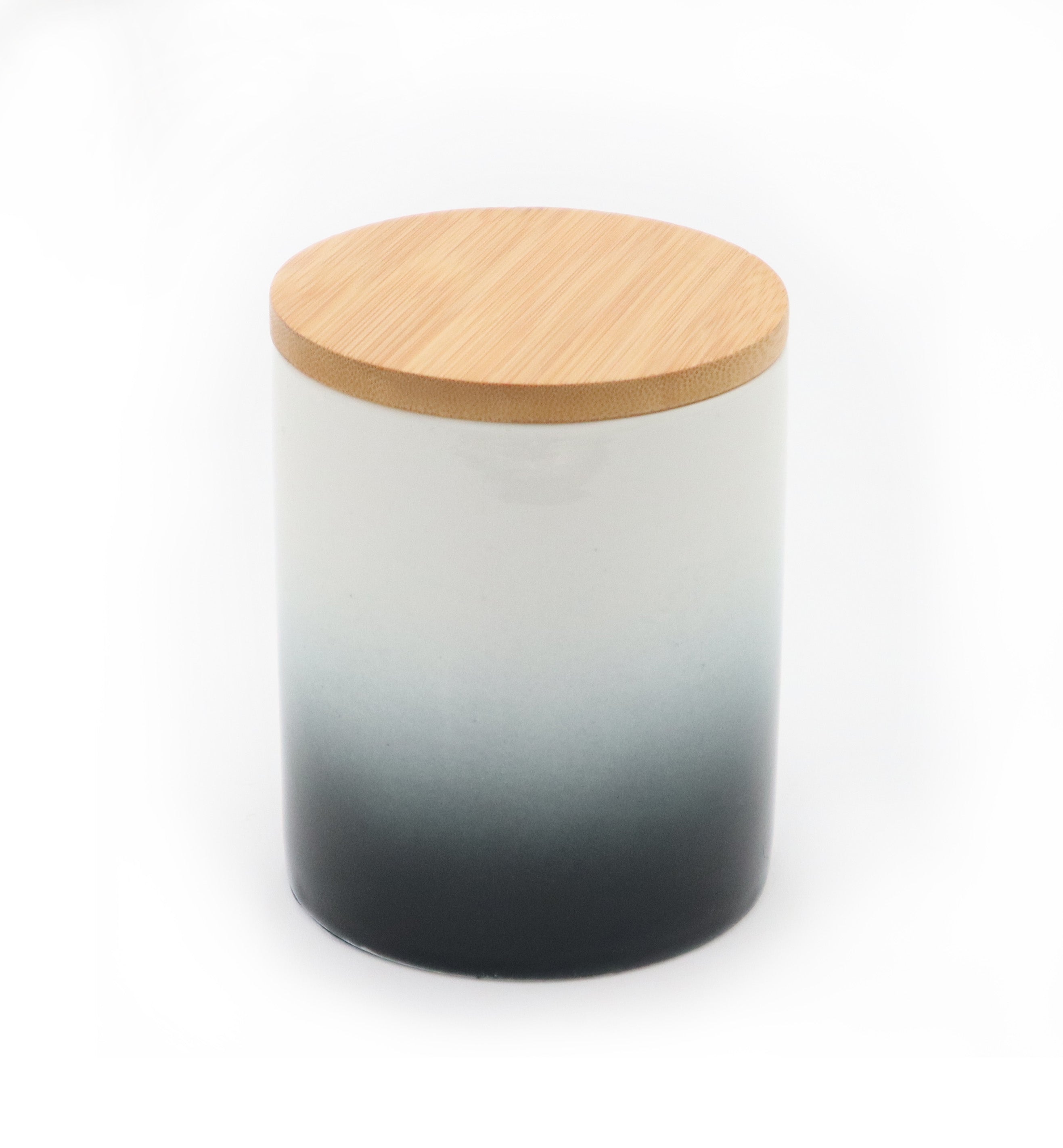 Ceramic Jar with Bamboo Lid 16oz 500ml Candle Making Vessel