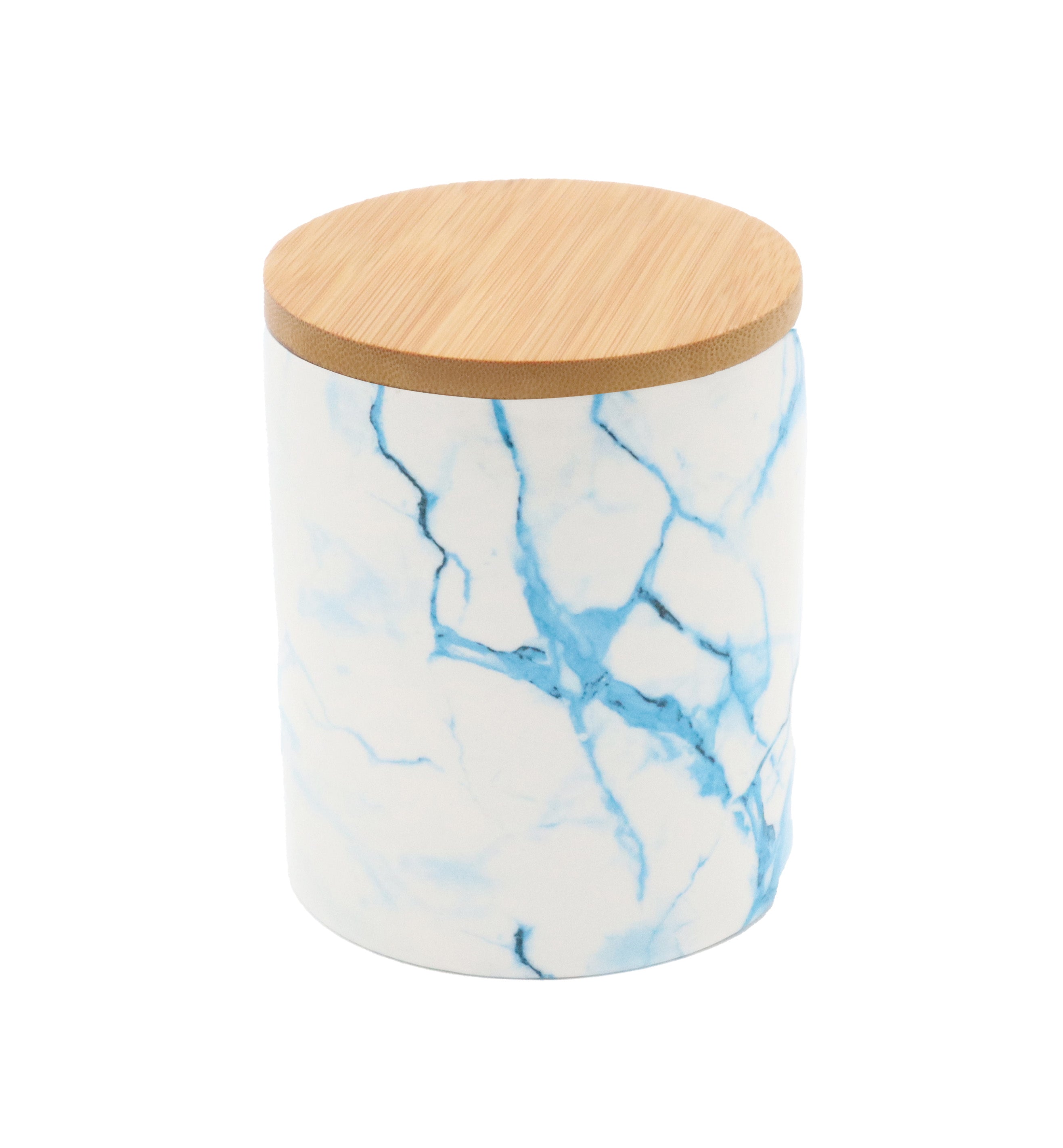 Ceramic Jar with Bamboo Lid 16oz 500ml Candle Making Vessel